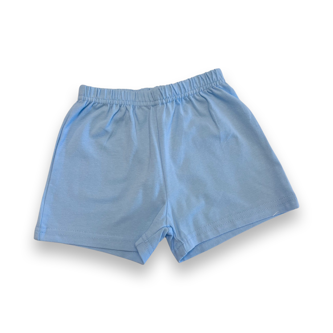 Knit Shorts | Light Blue