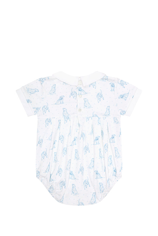 Collared Bubble | Blue Puppy Love