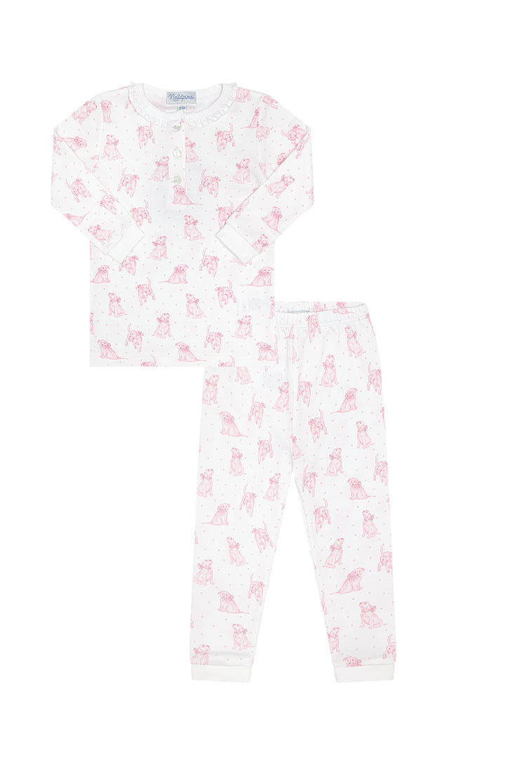 Print Pajamas | Pink Puppy Love