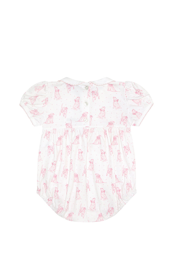 Smocked Bubble | Pink Puppy Love