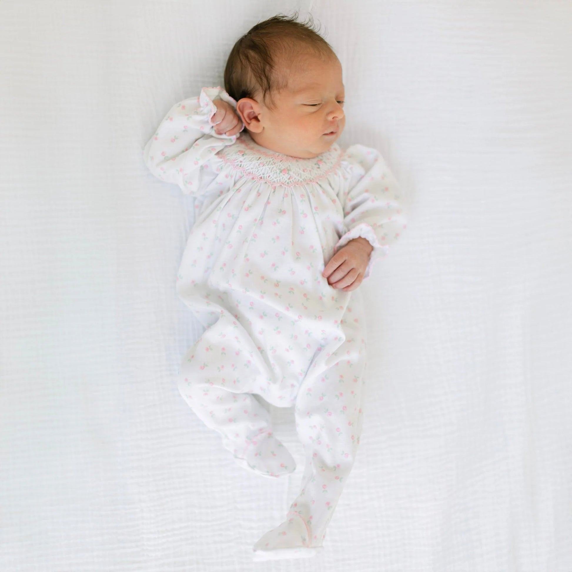 Juliette's Classics Printed Bishop Footie