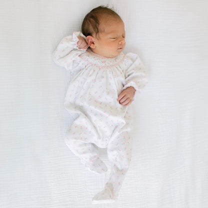 Juliette's Classics Printed Bishop Footie