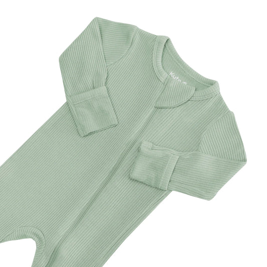 Kyte Baby Ribbed Zipper Footie | Thyme