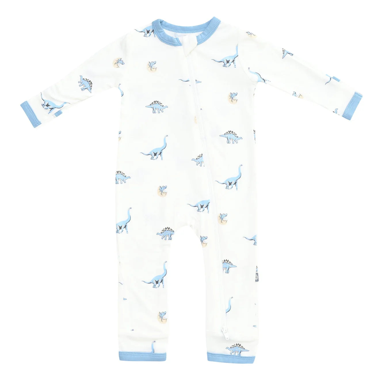 Kyte Baby Zippered Bamboo Romper | Jurassic