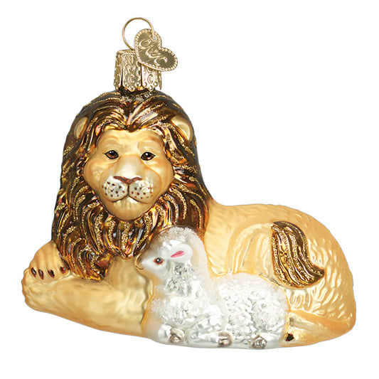 Lion and Lamb Ornament