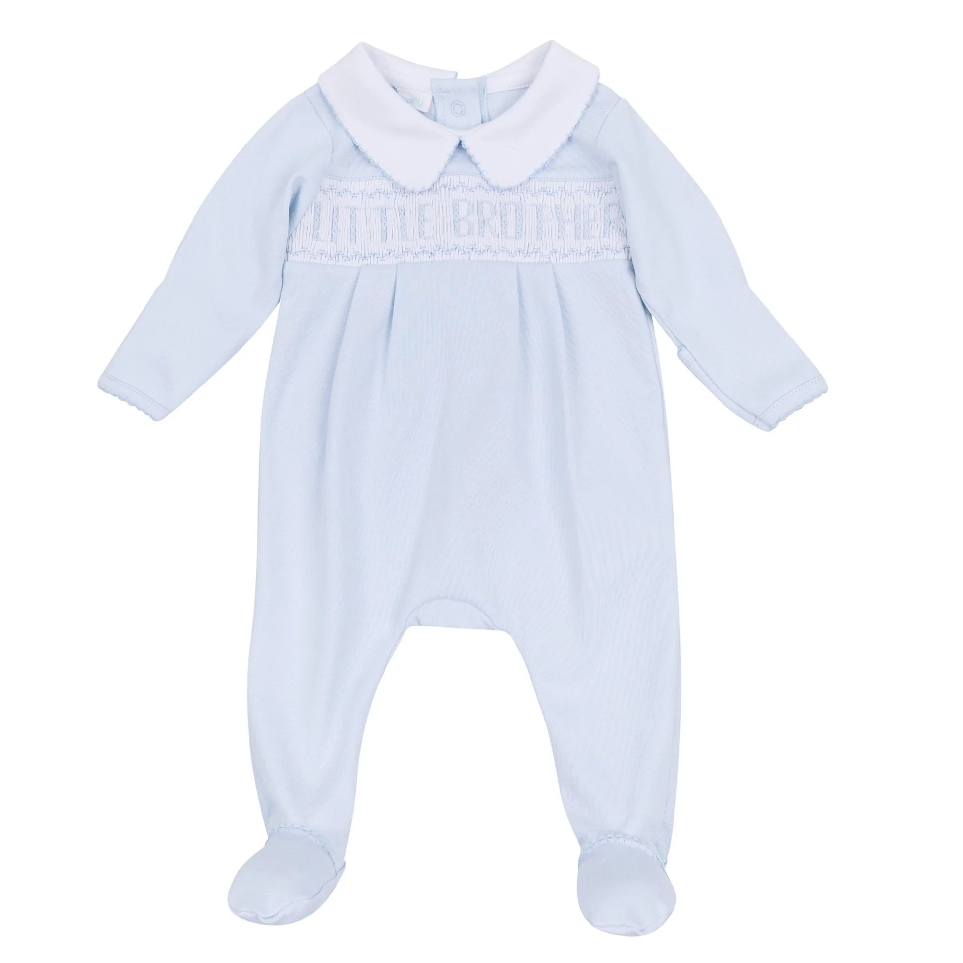 Little Brother Smocked Footie