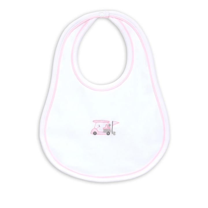 Little Golfer Bib I Pink
