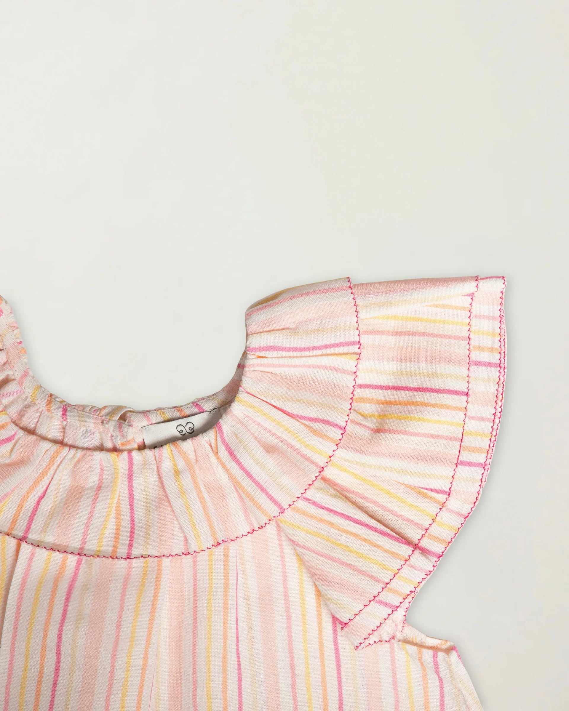 Lola Blouse | Pink Stripes