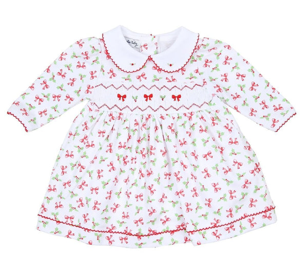 Chloe's Classics Smocked Printed Dress