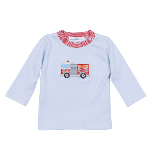 Hero Brigade Applique Long Sleeve Tee
