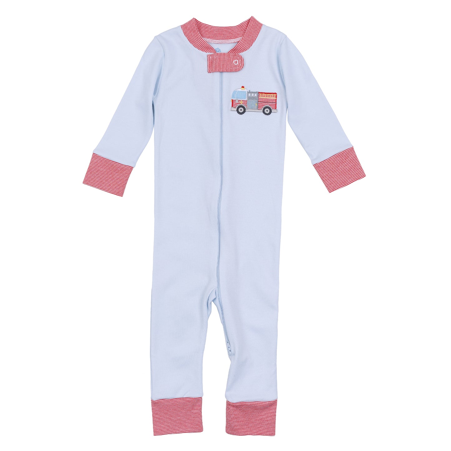 Hero Brigade Applique Zipper Pajamas