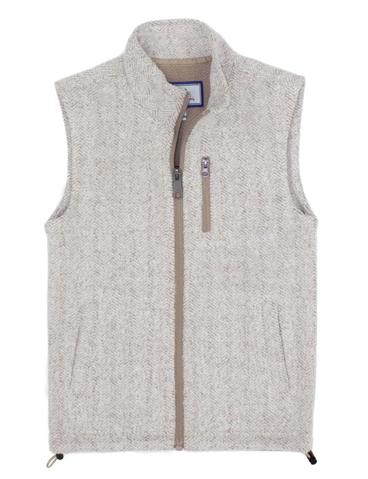 Boys Upland Vest | Cream