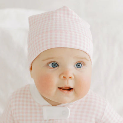 Mini Checks Hat | Pink