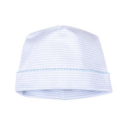 Mini Stripes Hat | Light Blue