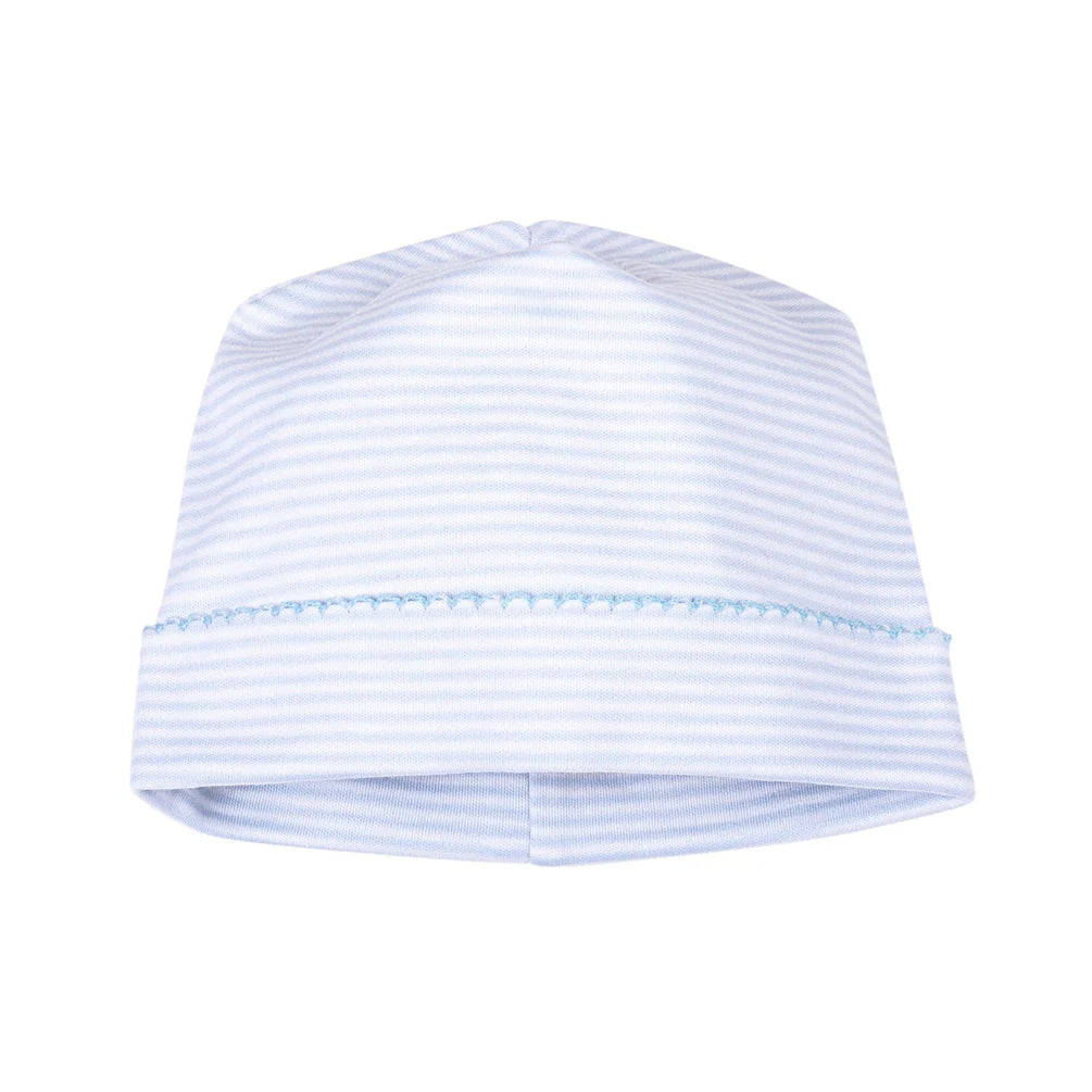 Mini Stripes Hat - Blue