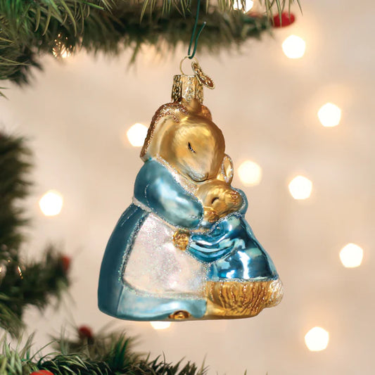 Mrs.Rabbit and Peter Ornament