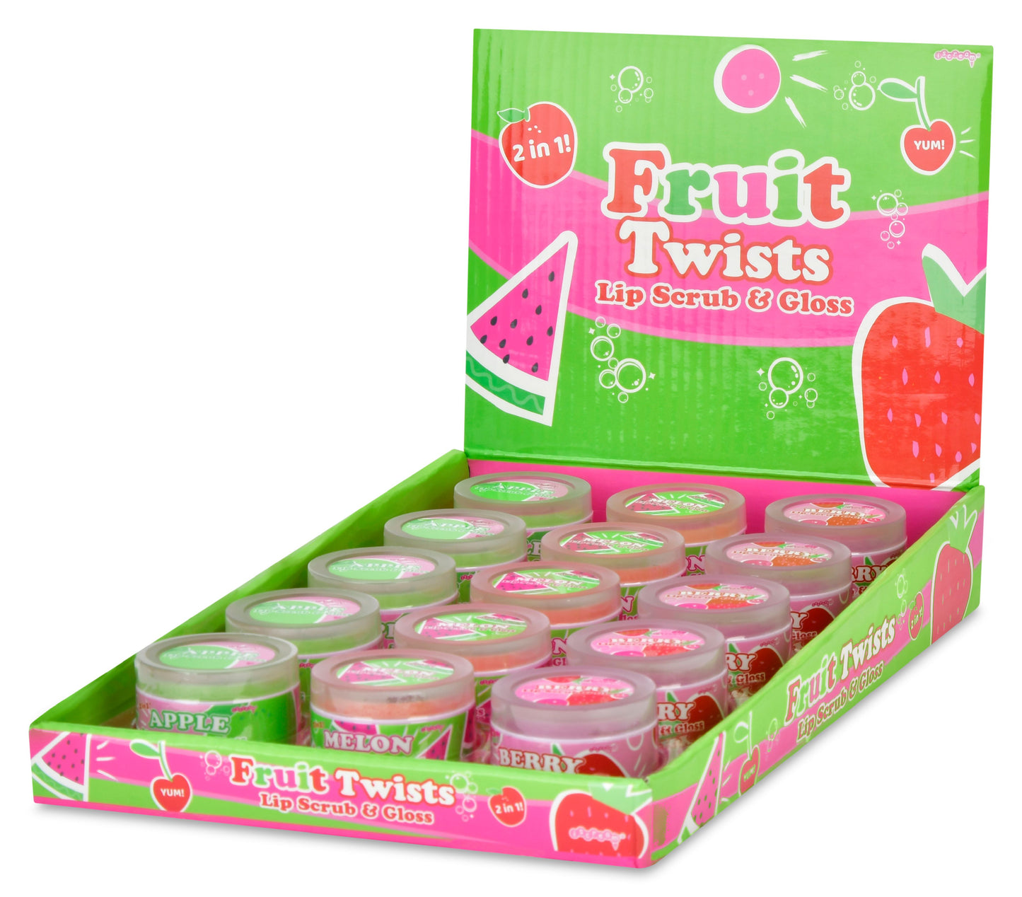 Fruit Twists Lip Scrub + Gloss