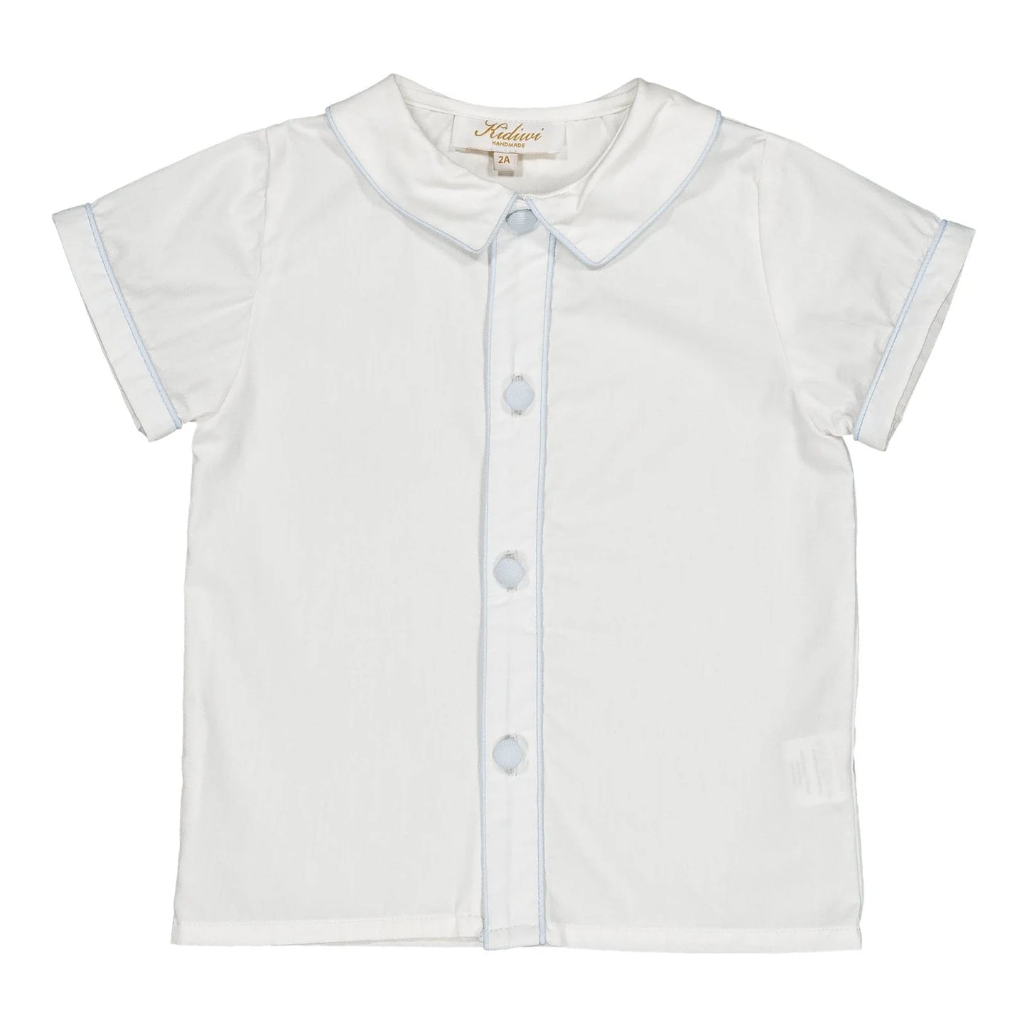 Noa Shirt I Blue Celeste Piqué