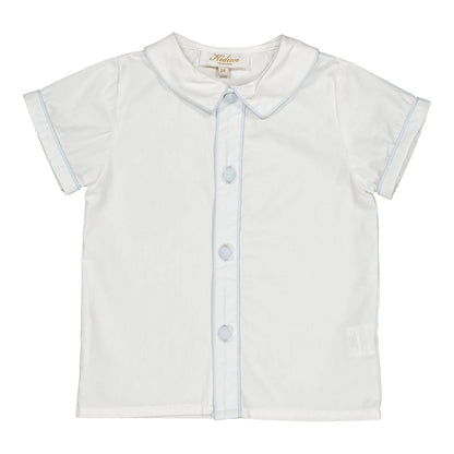 Noa Shirt I Blue Celeste Piqué