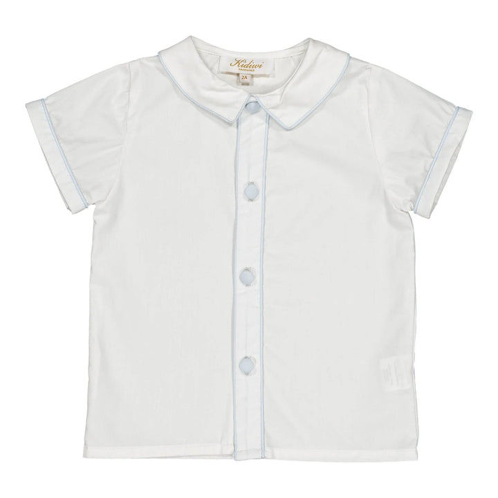 Noa Shirt I Blue Celeste Piqué