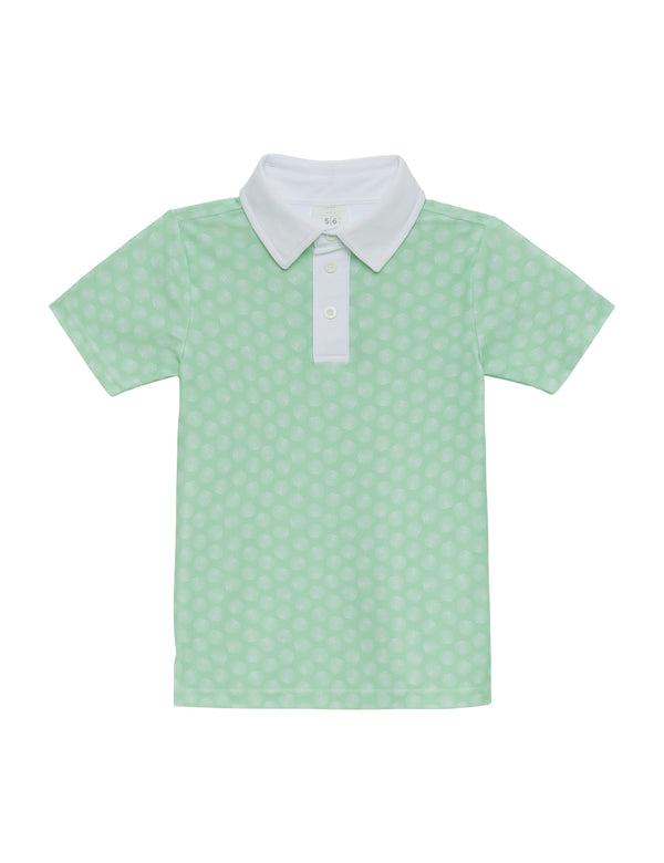 palm green polo shirt