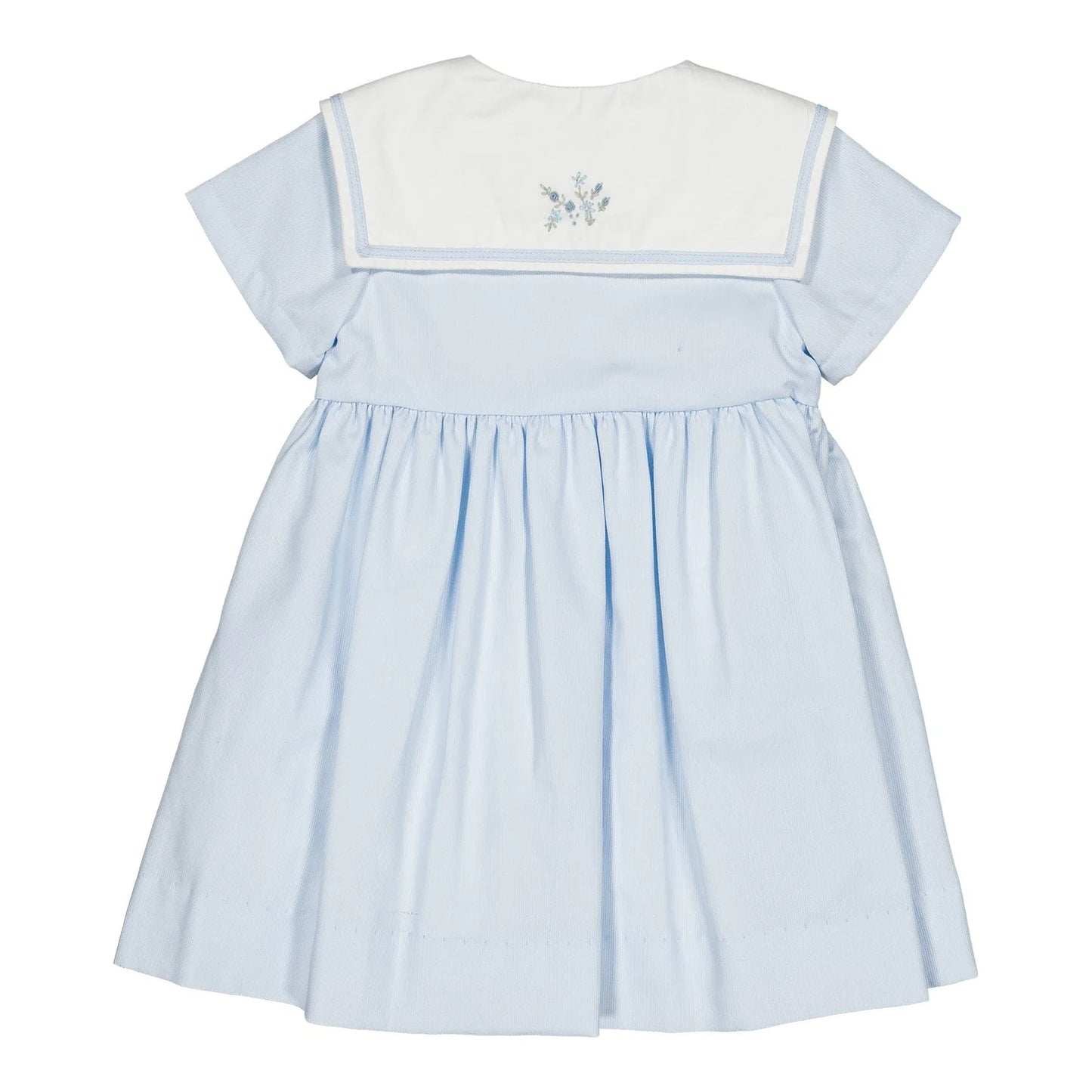 Paola Dress I Blue Celeste Piqué