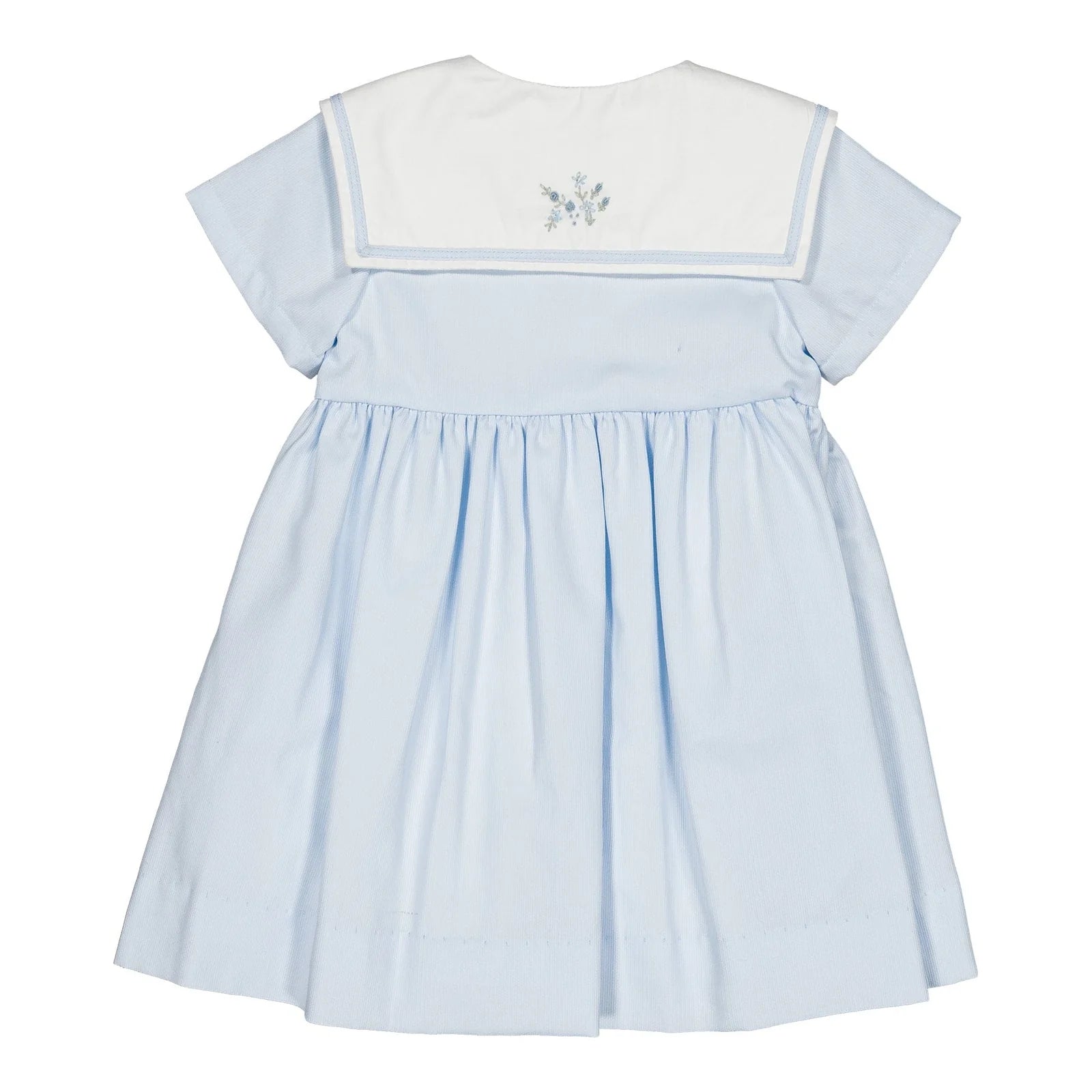 Paola Dress I Blue Celeste Piqué