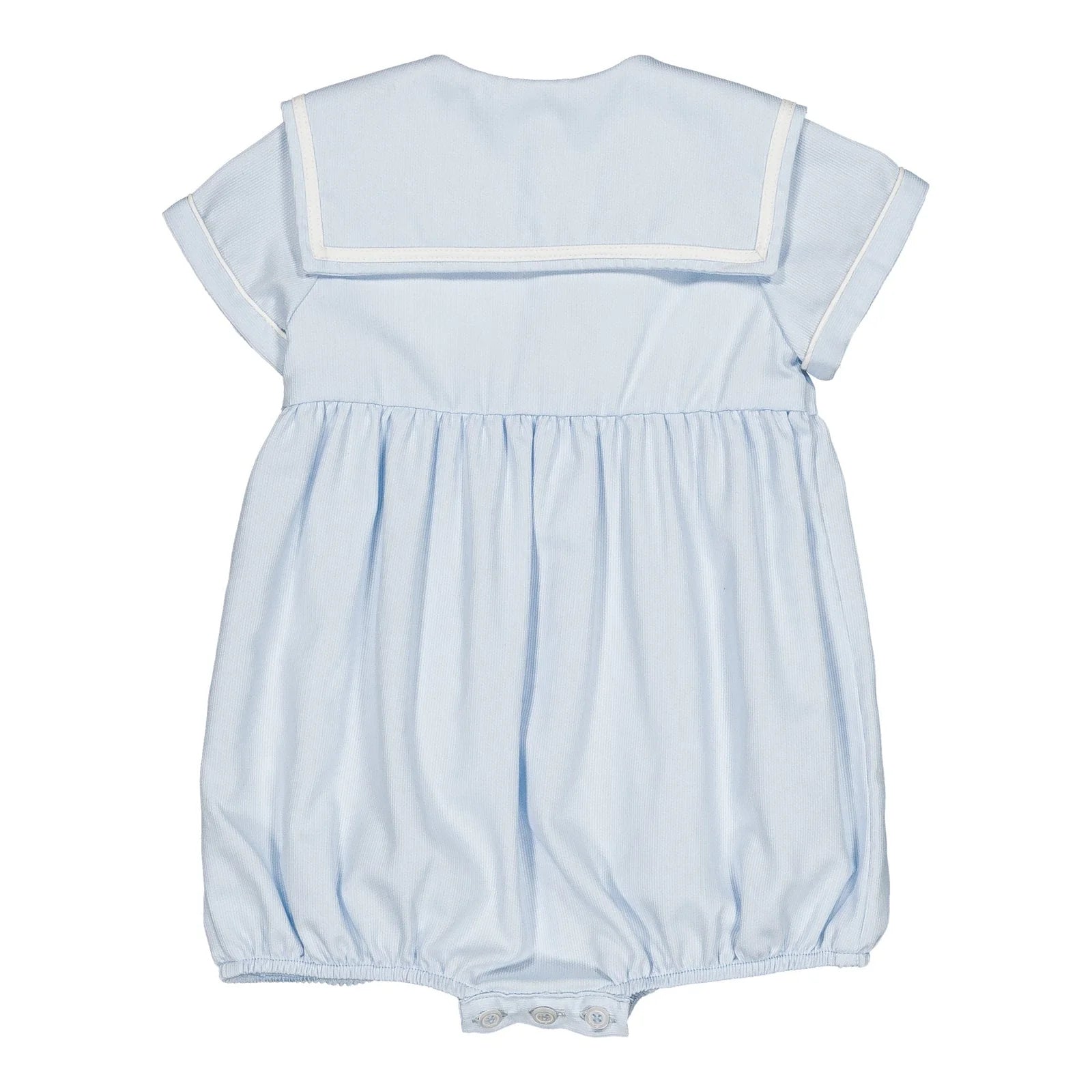 Paulin Romper I Blue Celeste Piqué