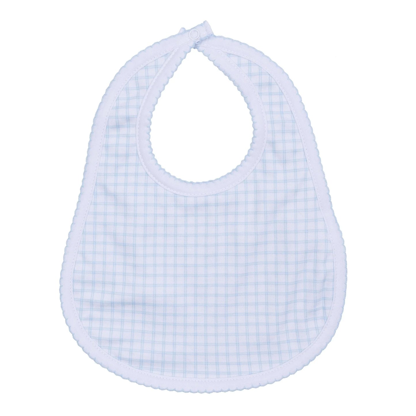 Peek-A-Boo Wishes Bib | Light Blue