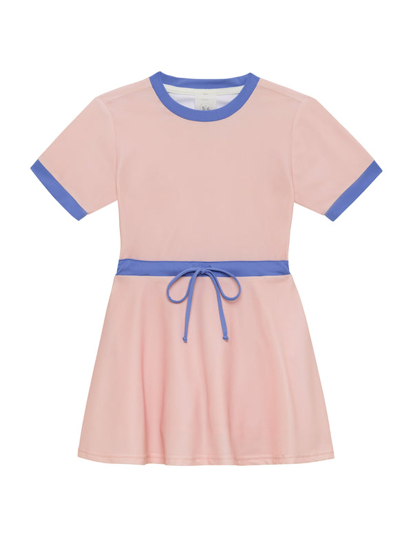 pink/blue tennis skort dress