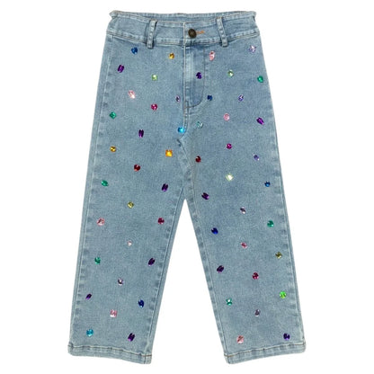 Piper Gemstone Denim Pants