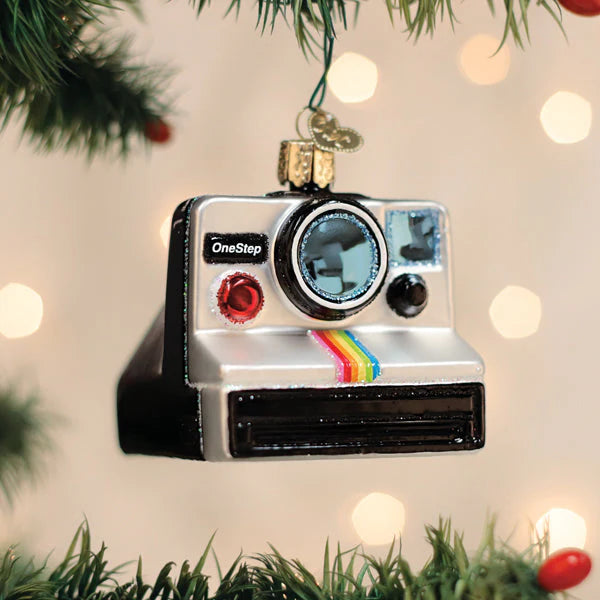 Polaroid Onestep Ornament