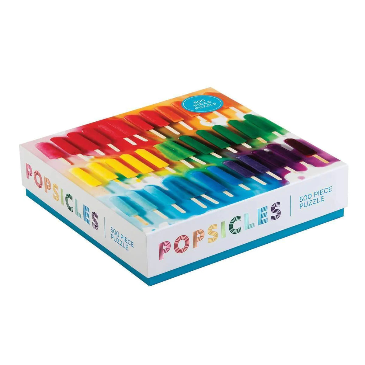 Rainbow Popsicles 500 Piece Puzzle