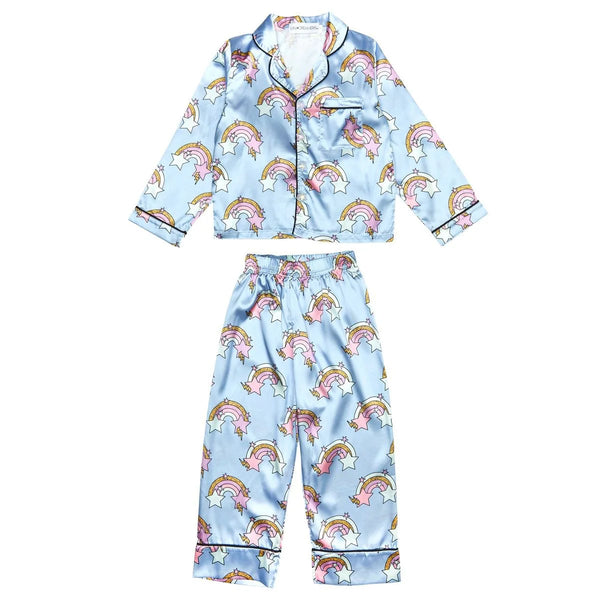 Rainbow & Stars Silky Set