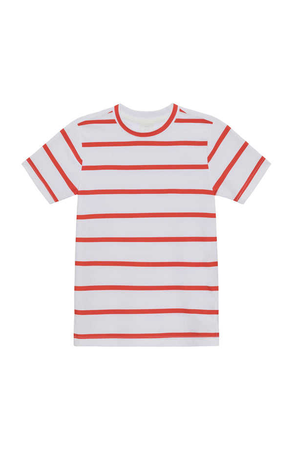 Red and White Stripe Practice Shirt