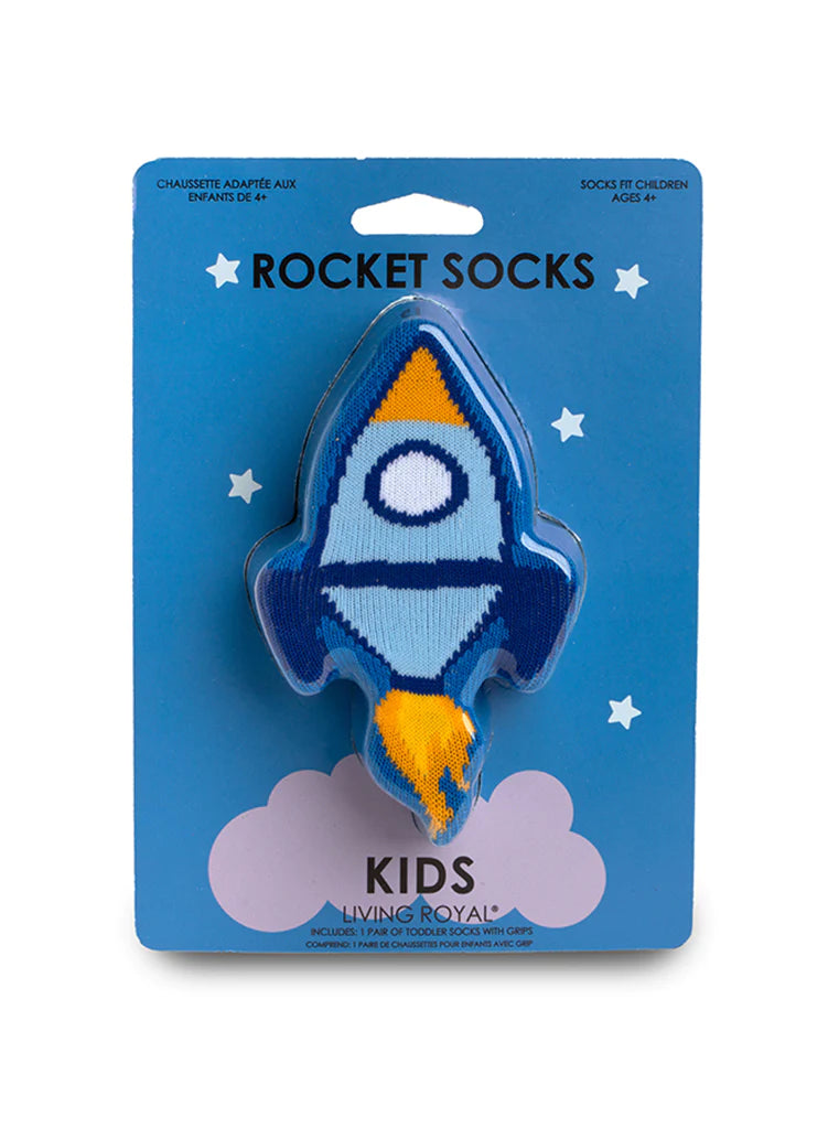 Rocket 3D Crew Socks