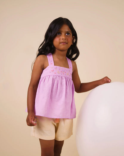 Romy Blouse | Lilac