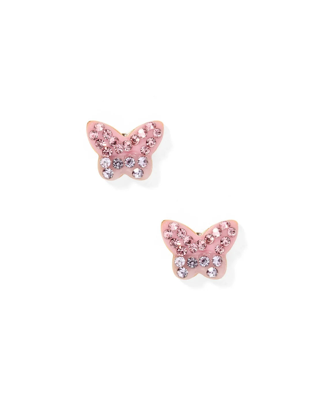 Screwback Stud | Bindi | Pink Butterfly
