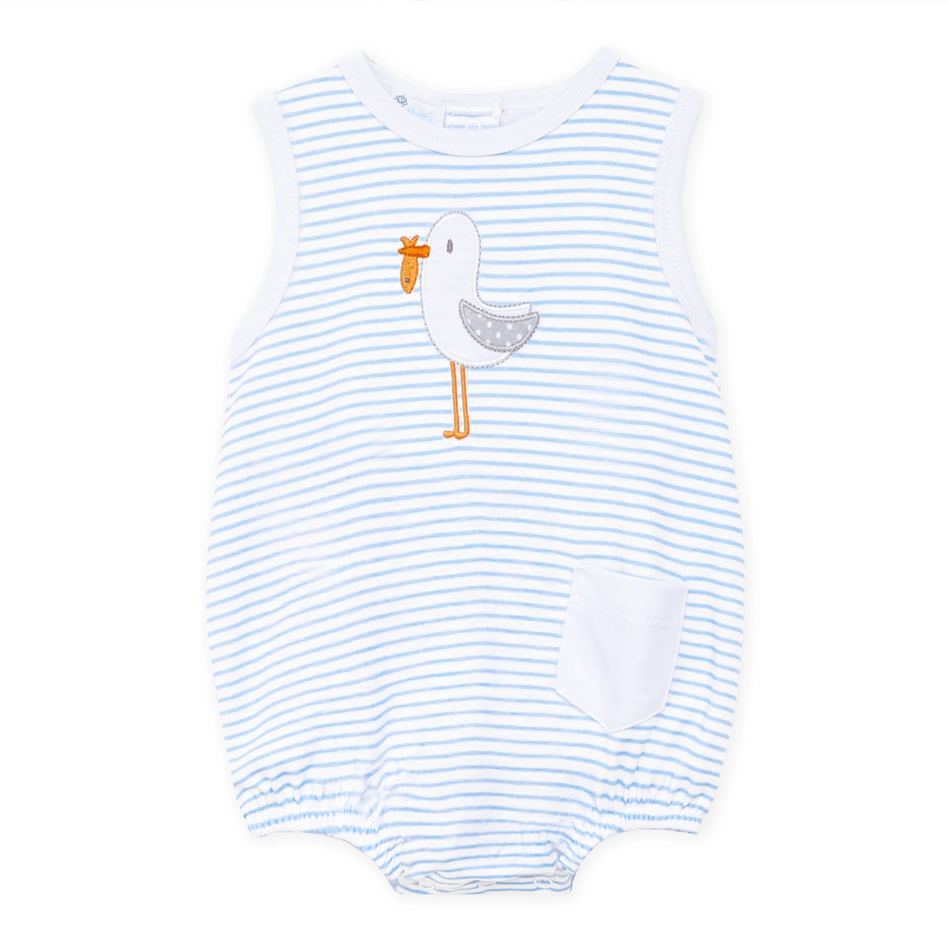 Seabird Shores Applique Bubble | Light Blue