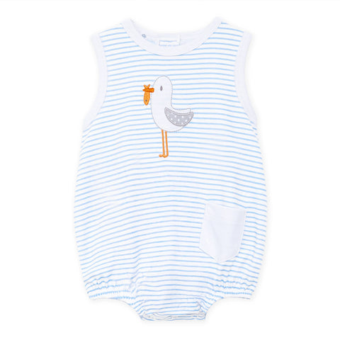 Seabird Shores Applique Bubble | Light Blue