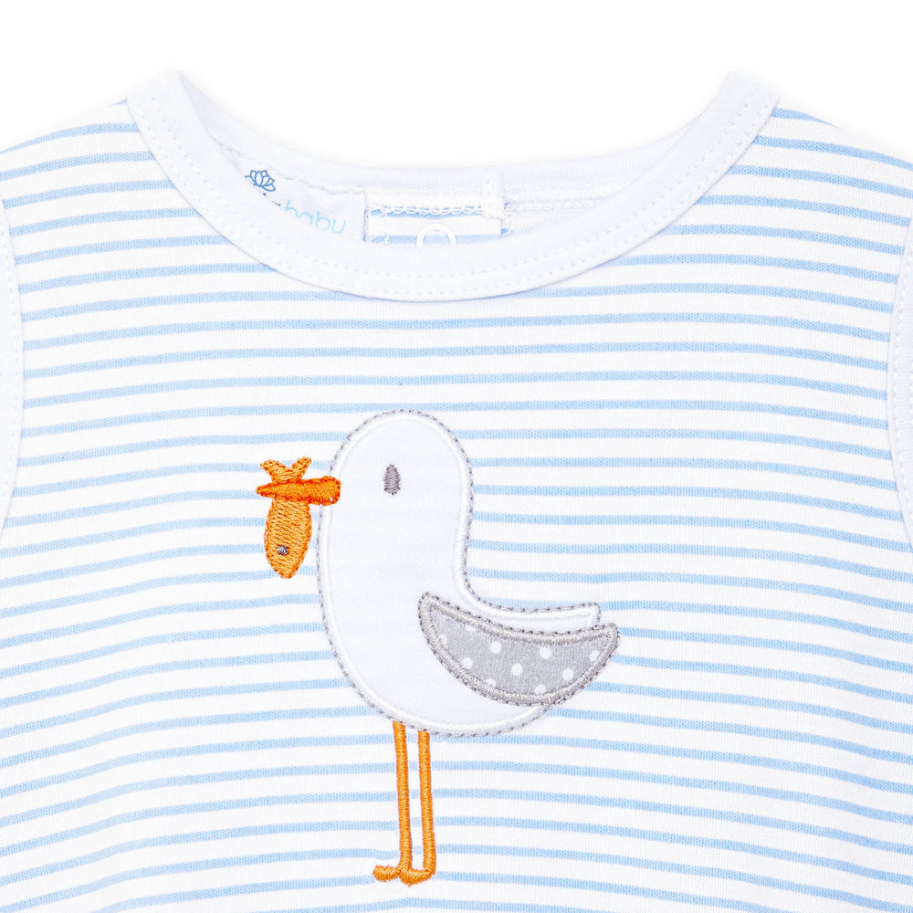 Seabird Shores Applique Bubble | Light Blue