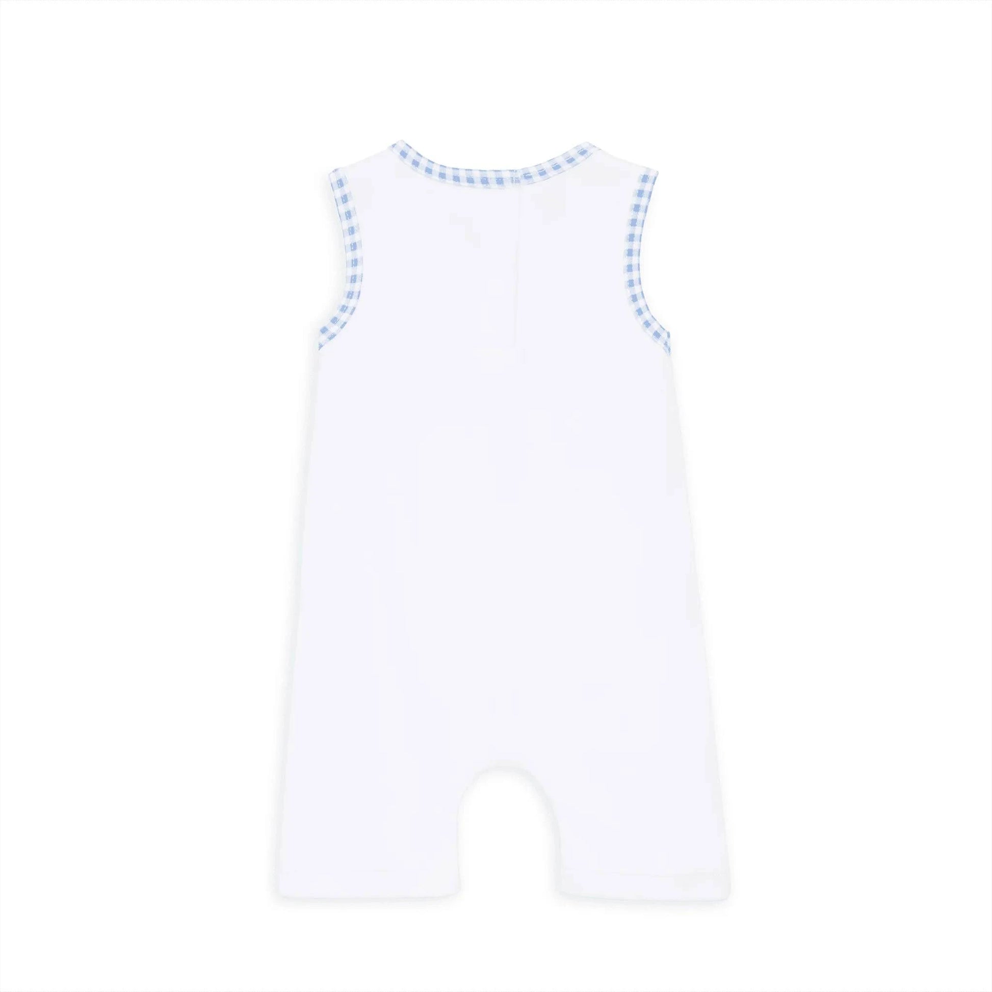 Gone Fishing Applique Short Playsuit