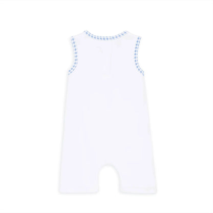 Gone Fishing Applique Short Playsuit