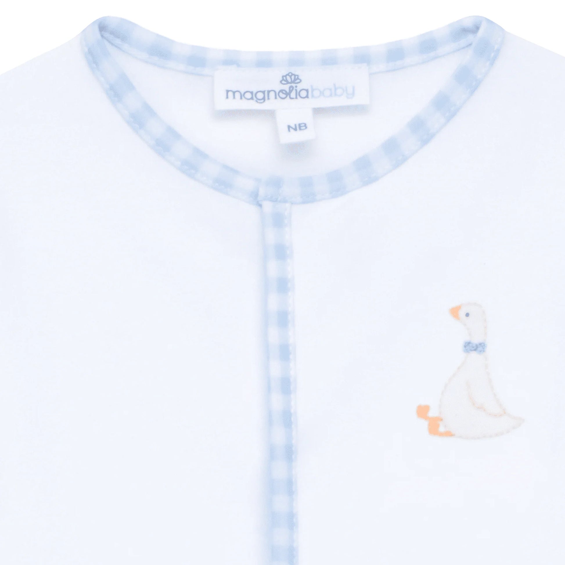 Silly Goose Footie - Blue