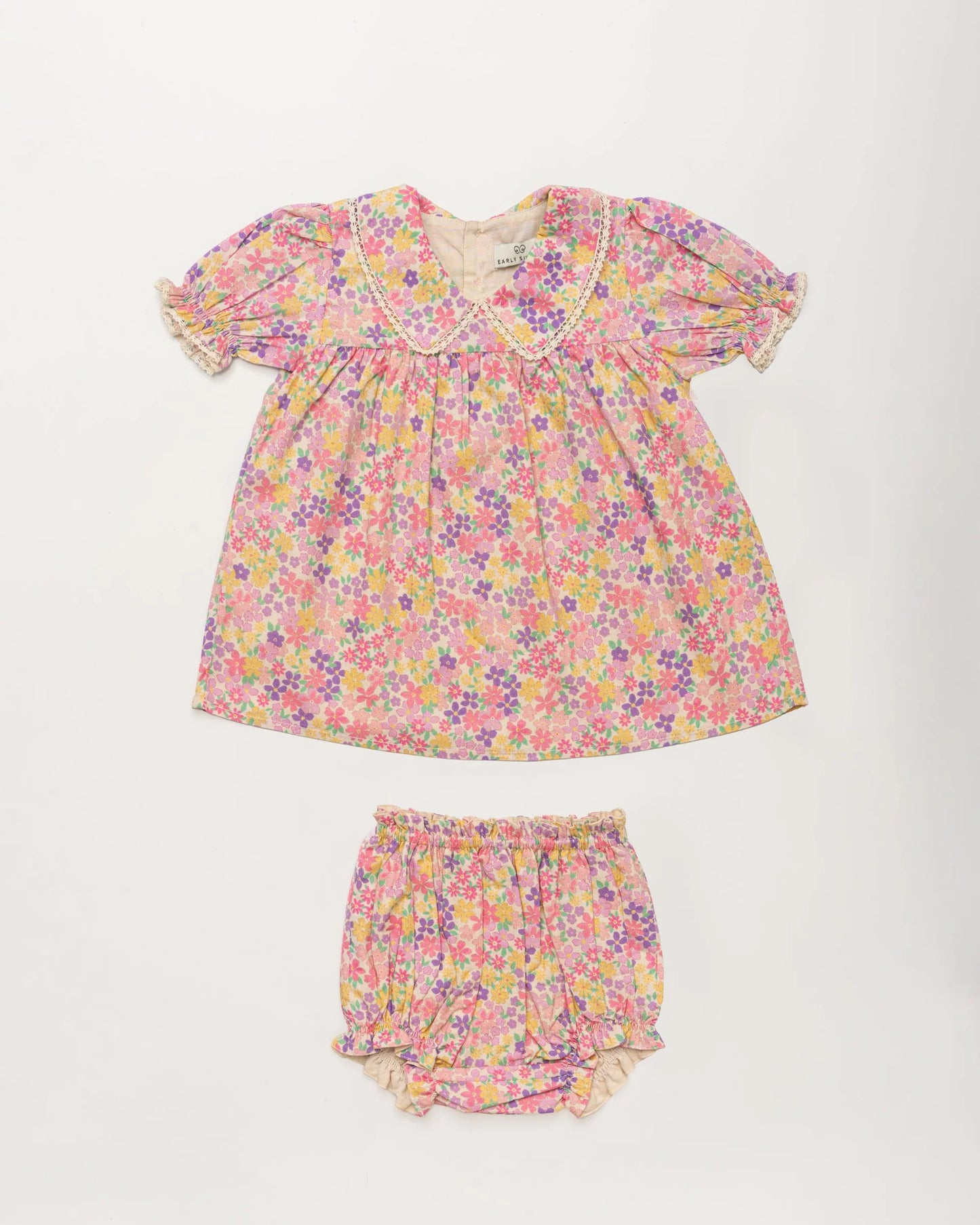 SOFIA BABY DRESS & BLOOMERS