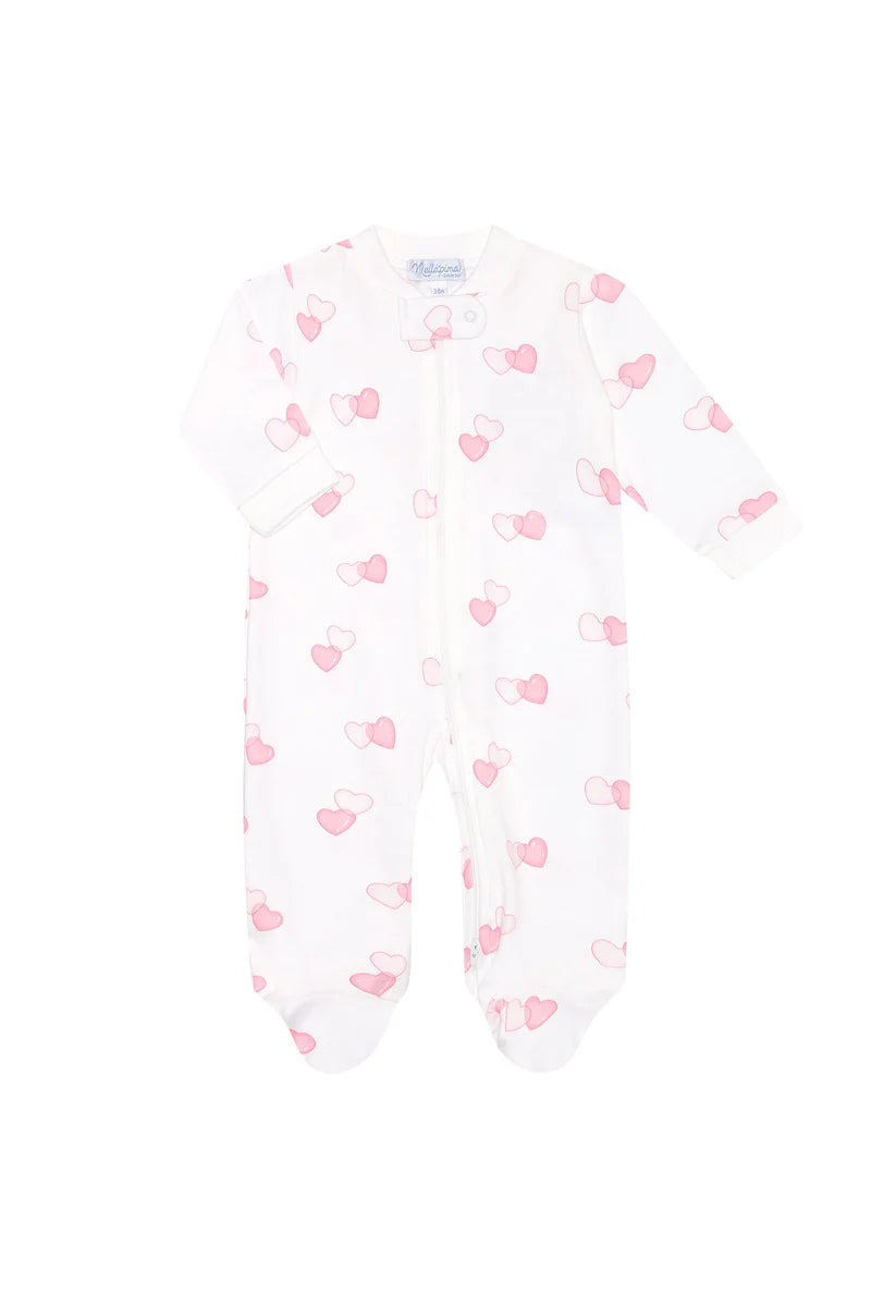 Sweetheart Zipper Footie