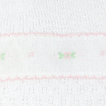 Paty Knit Converter w Swiss Floral Trim | Pink
