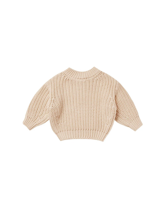 Chunky Knit Sweater | Shell