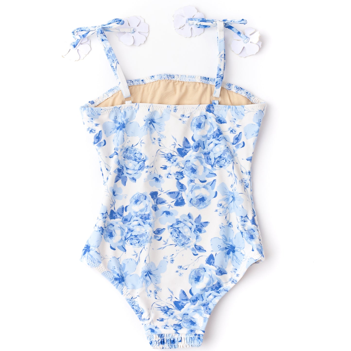 Smocked One-Piece | Hibiscus Rose