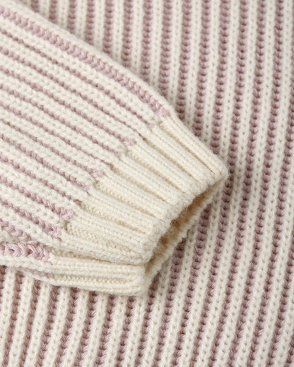 RELAXED KNIT SWEATER || LILAC